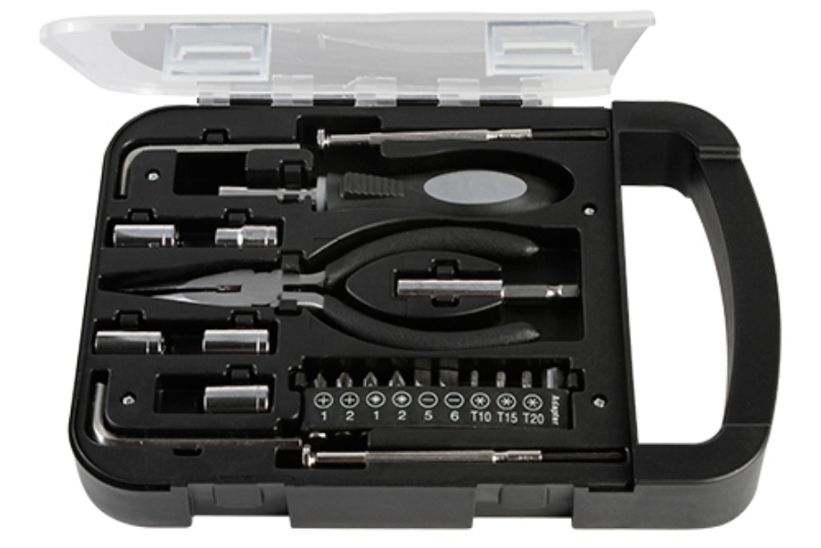 SET DE HERRAMIENTAS CON 22 PIEZAS E365